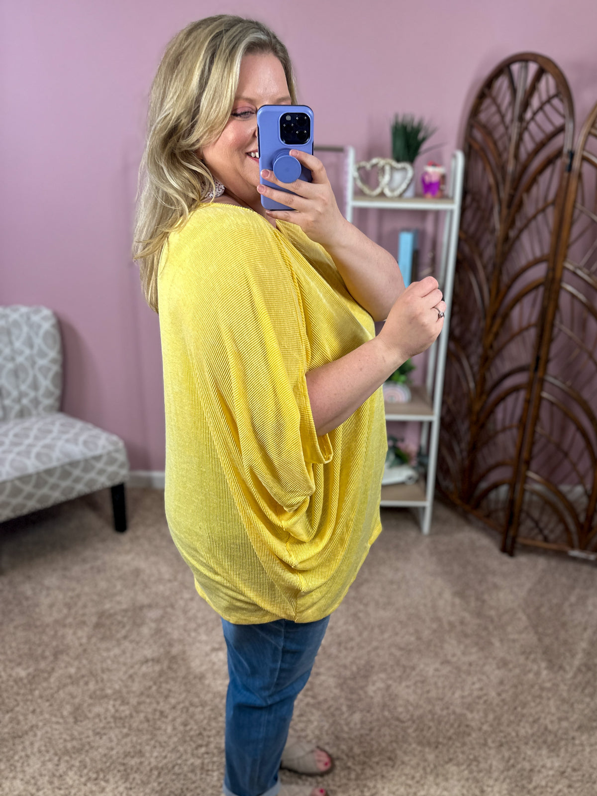 Light and Fresh Top - Yellow