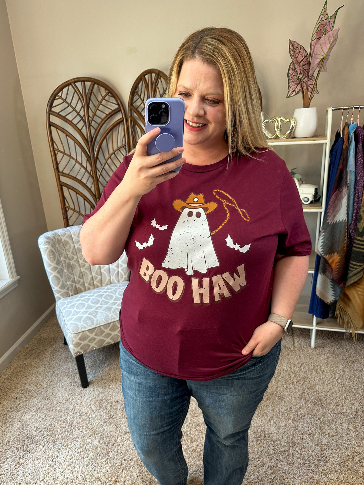 Boo Haw Graphic Tee