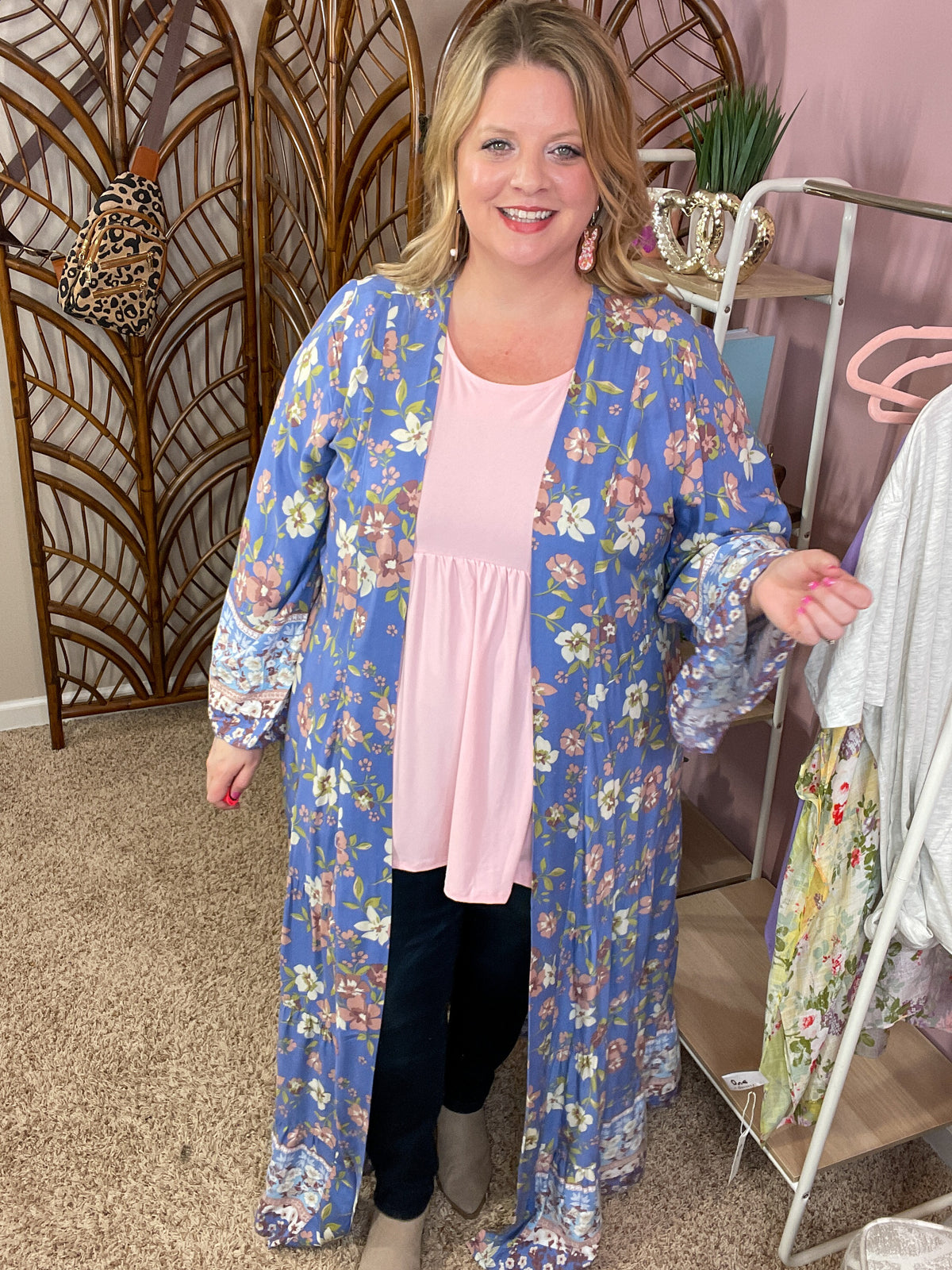 Grace is Sufficient Duster Kimono