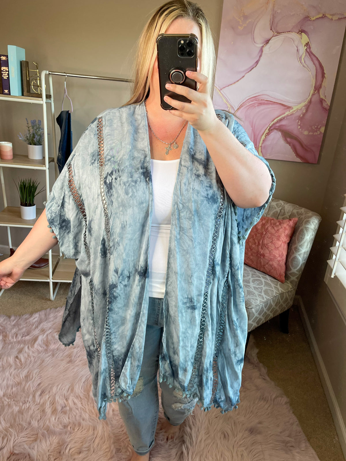 Best of Life Kimono - Blue