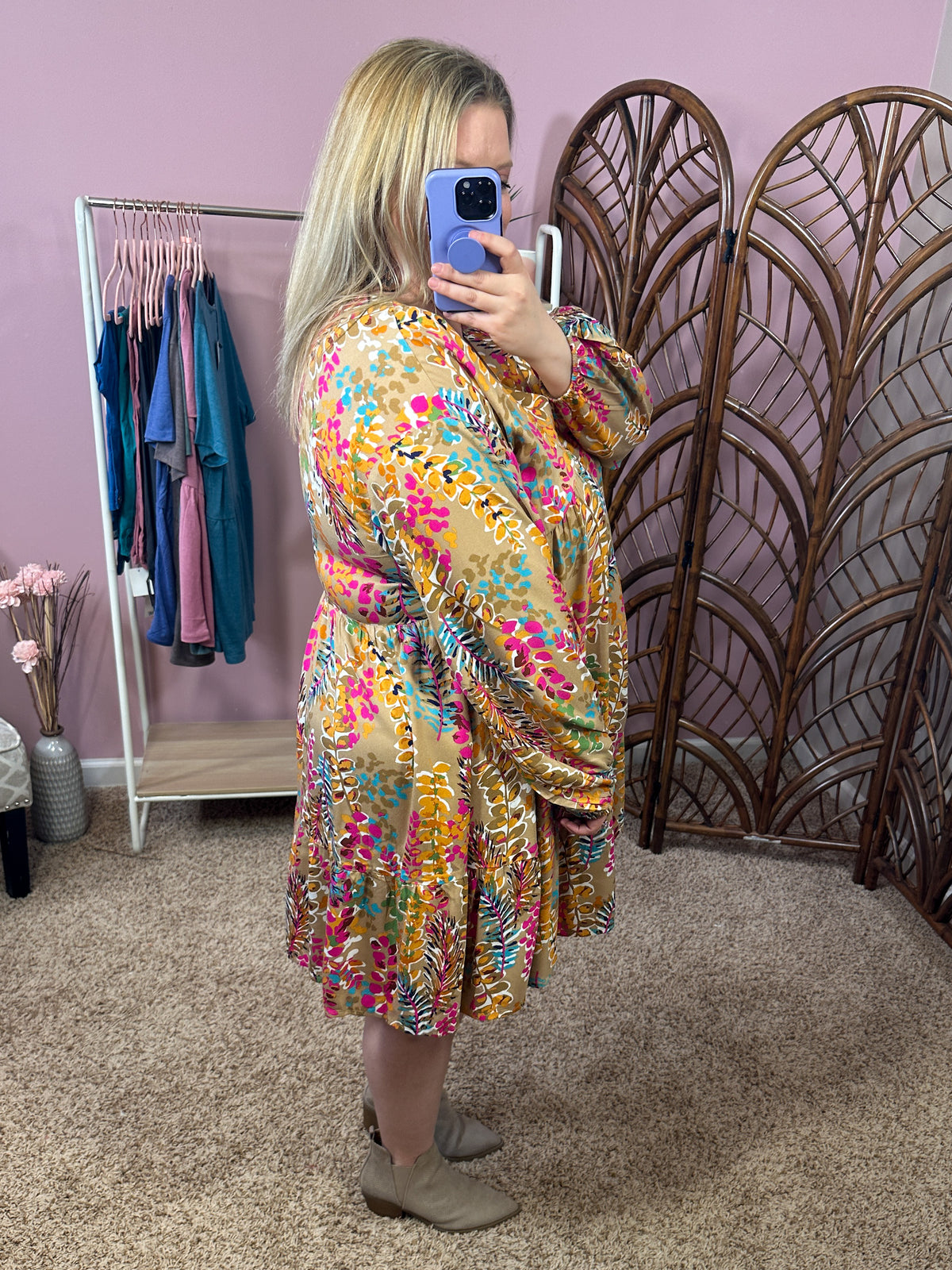 Sunsets on South Beach Dress - Taupe