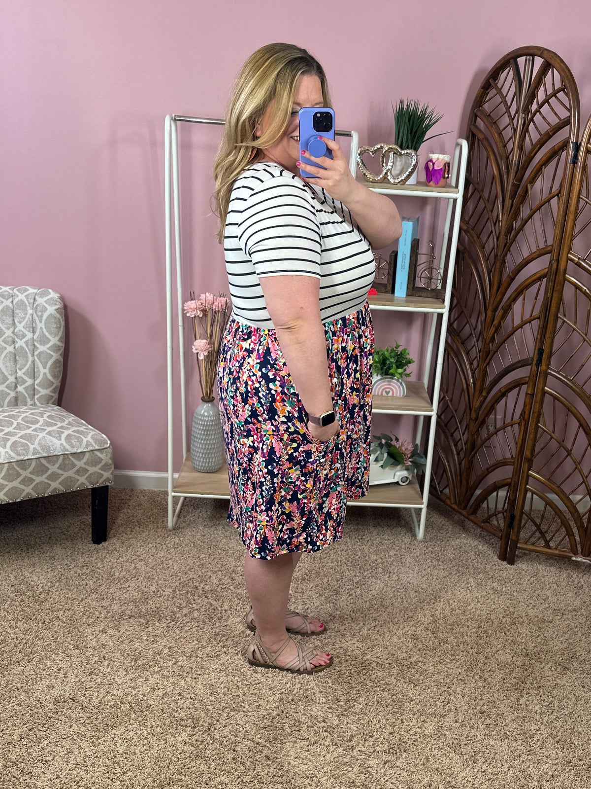 Fantastic Feelings Dress w/Pockets