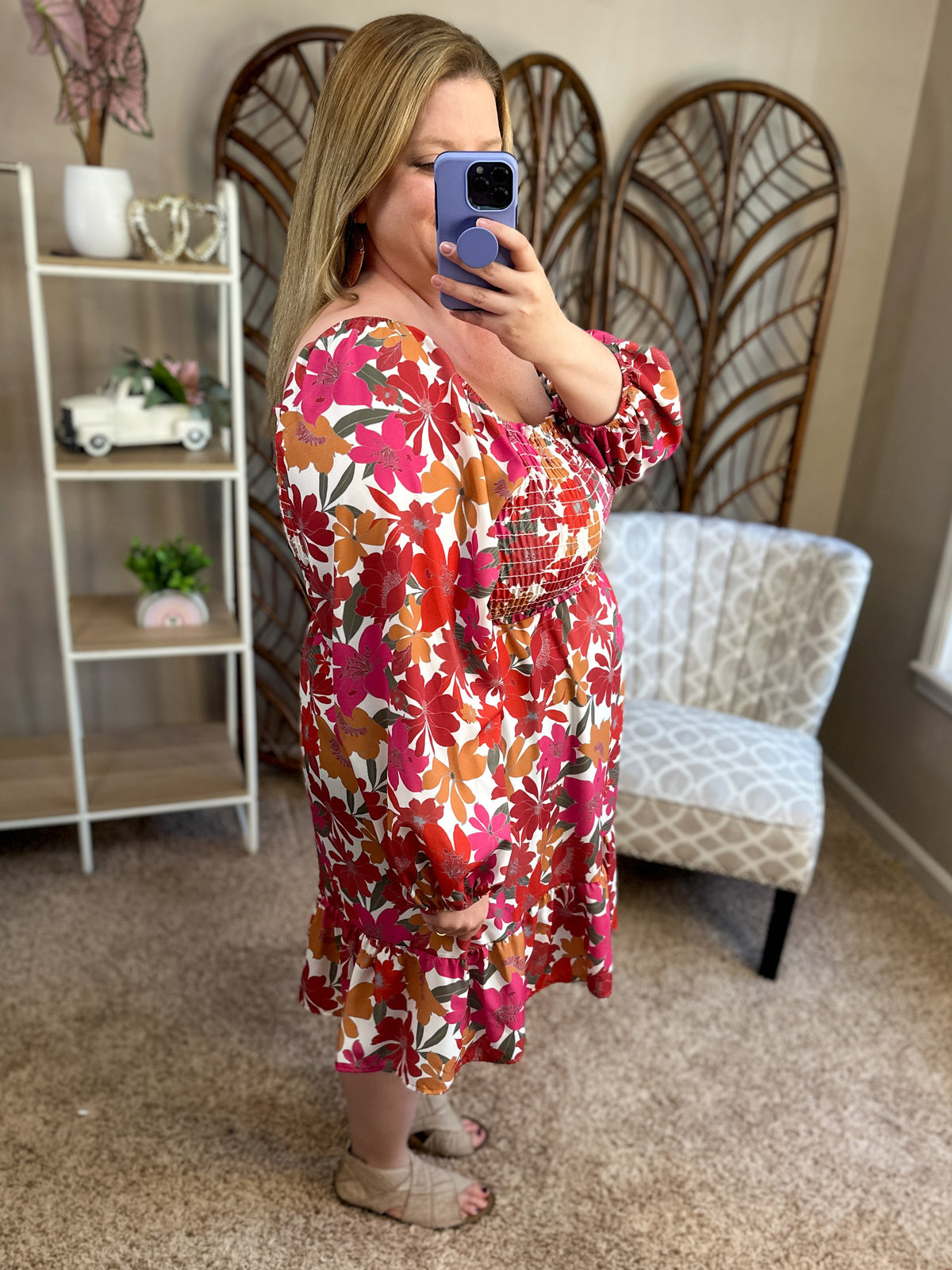Natural Jewel Dress - Fall Mix