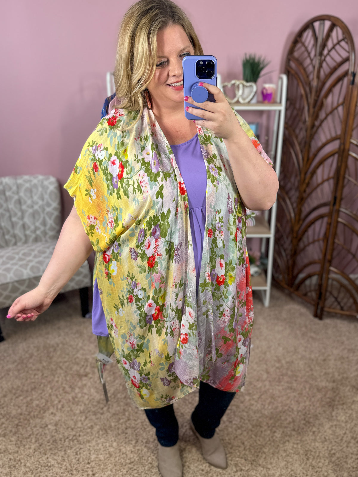 Lovely Meadows Kimono