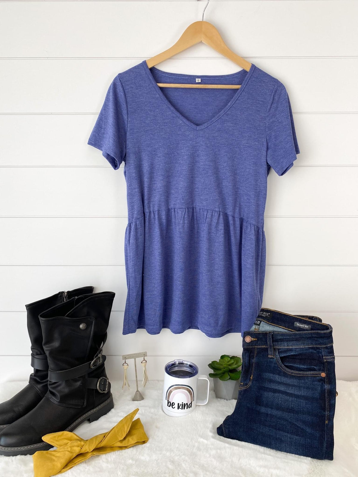 Express Yourself Peplum Top - Multiple Colors!