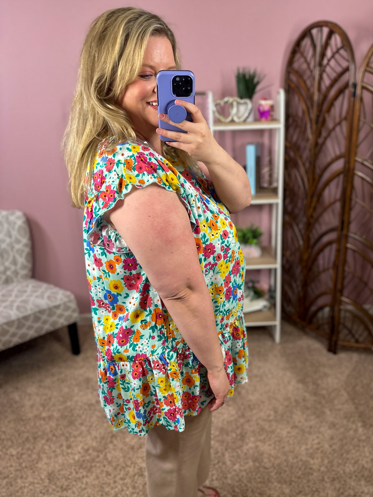 Not So Fast Woven Top