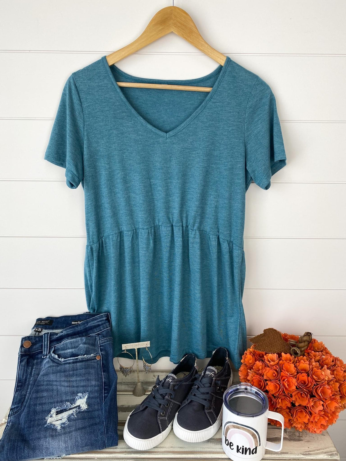 Express Yourself Peplum Top - Multiple Colors!