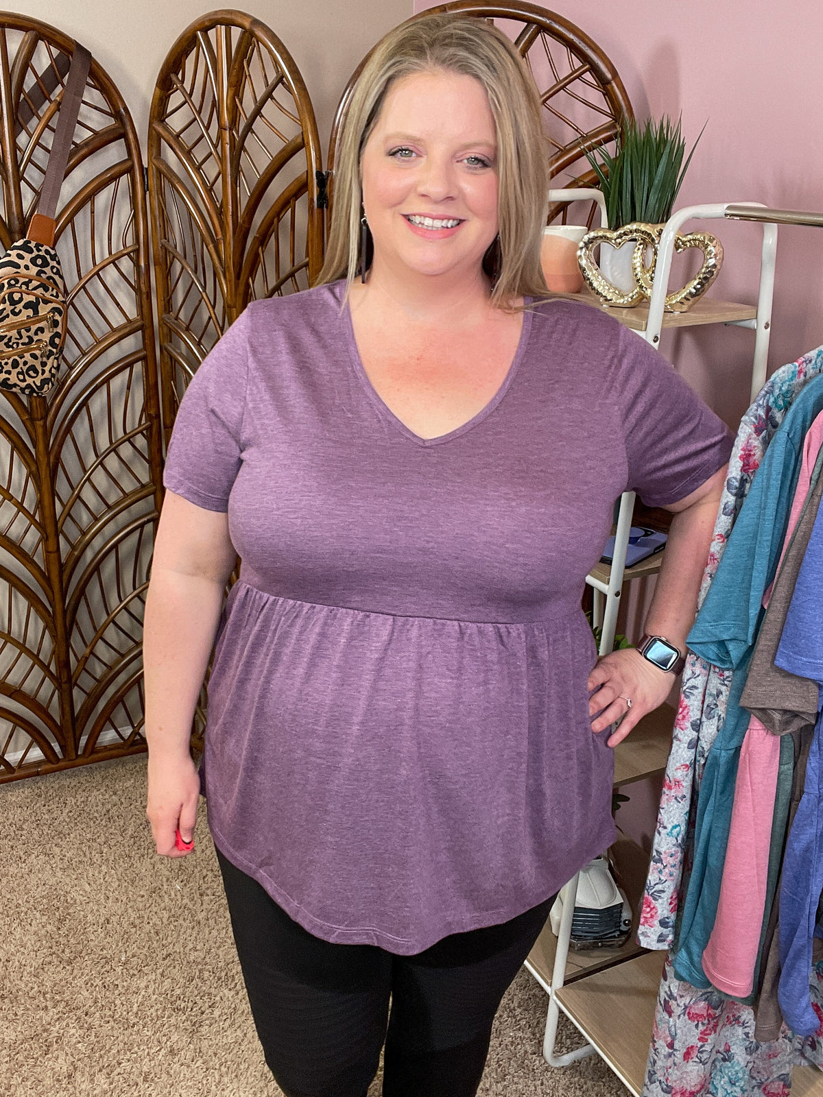 Express Yourself Peplum Top - Multiple Colors!