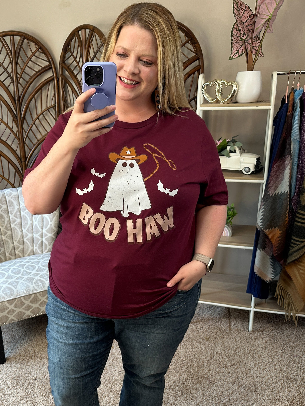 Boo Haw Graphic Tee
