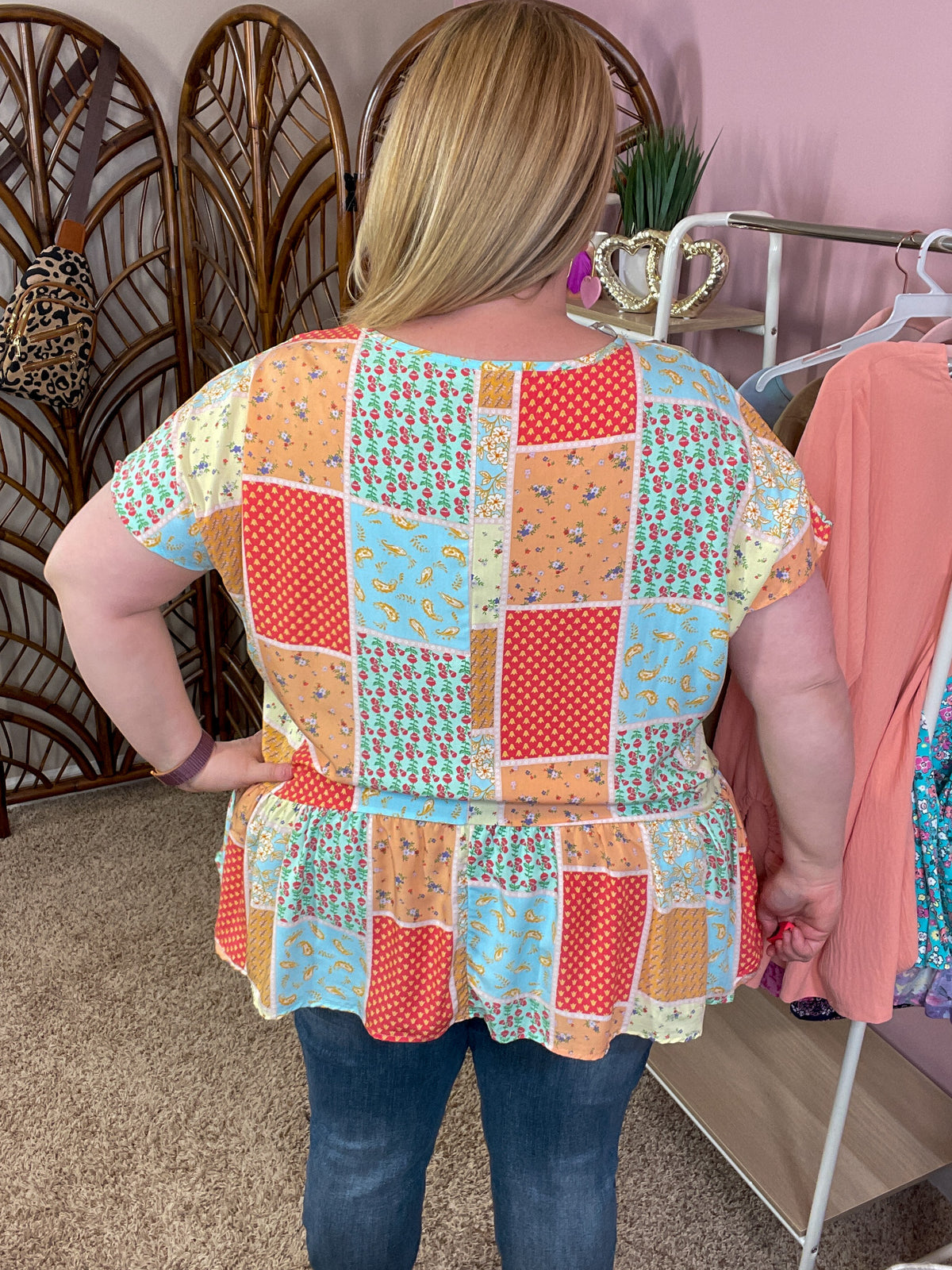 Pick of the Litter Patchwork Top