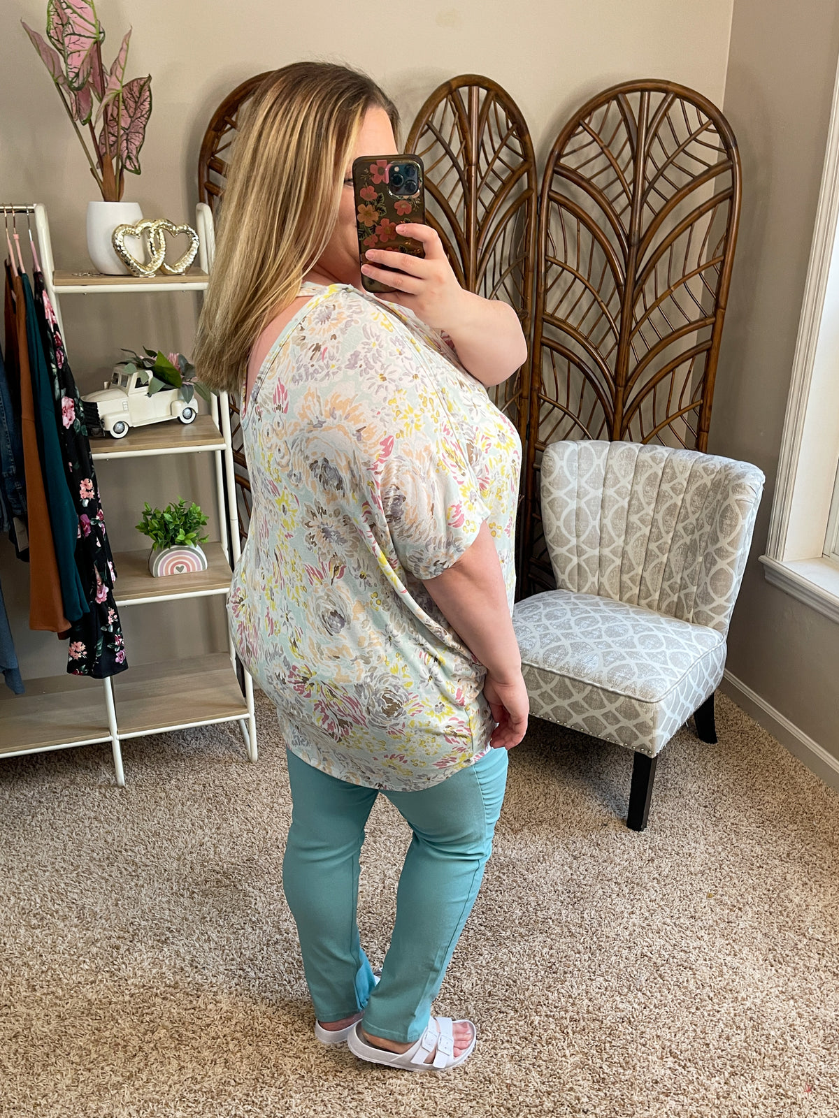 Mint For More Dolman Top