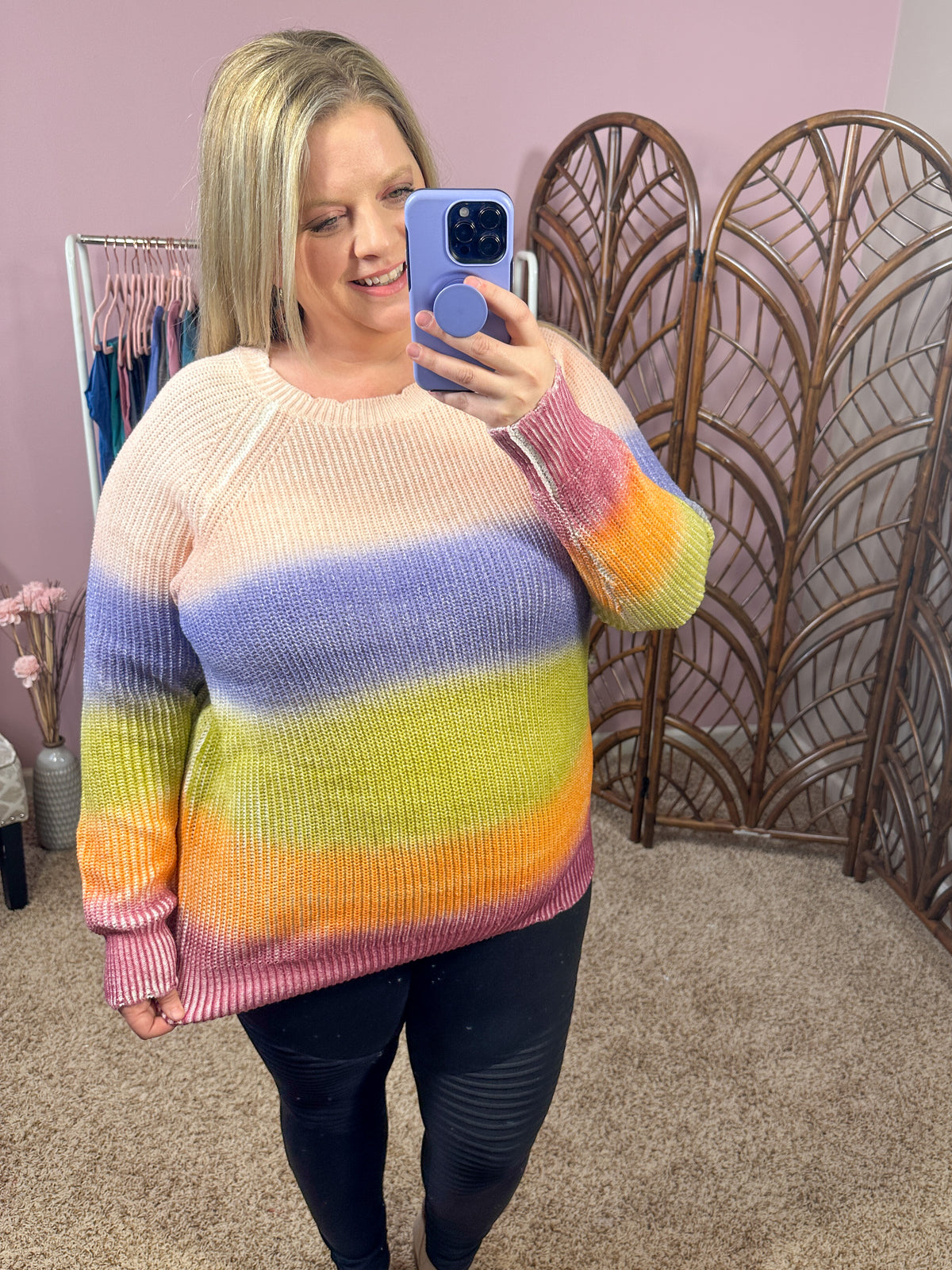 Steal the Show Sweater - Blue