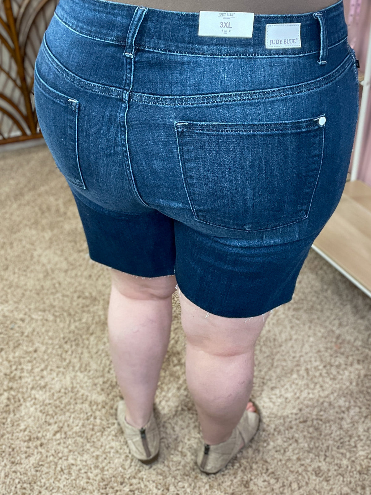 Wind in My Hair Cutoff Denim Shorts - Judy Blue