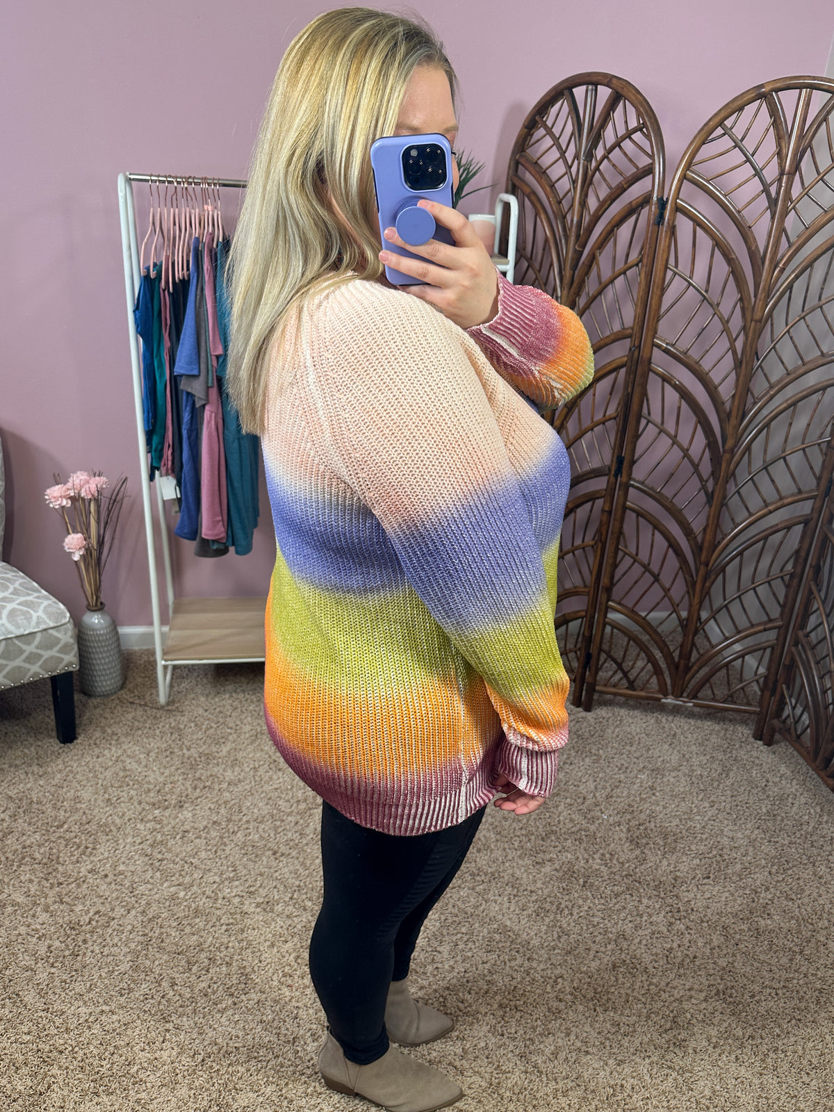 Steal the Show Sweater - Blue