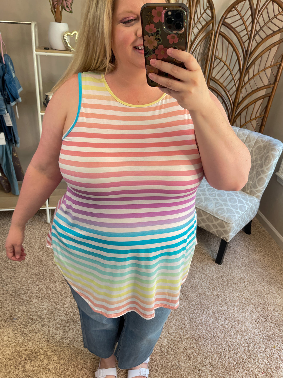 Searching for Gold Rainbow Tank