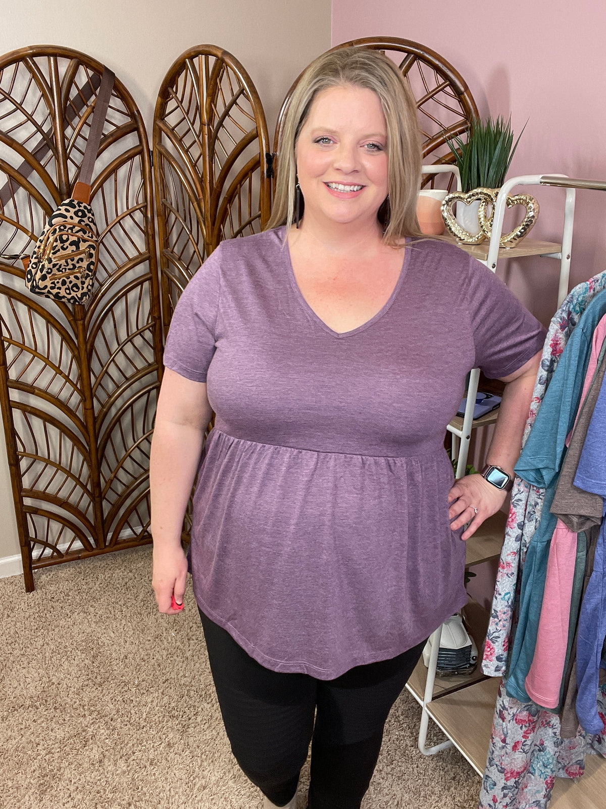 Express Yourself Peplum Top - Multiple Colors!