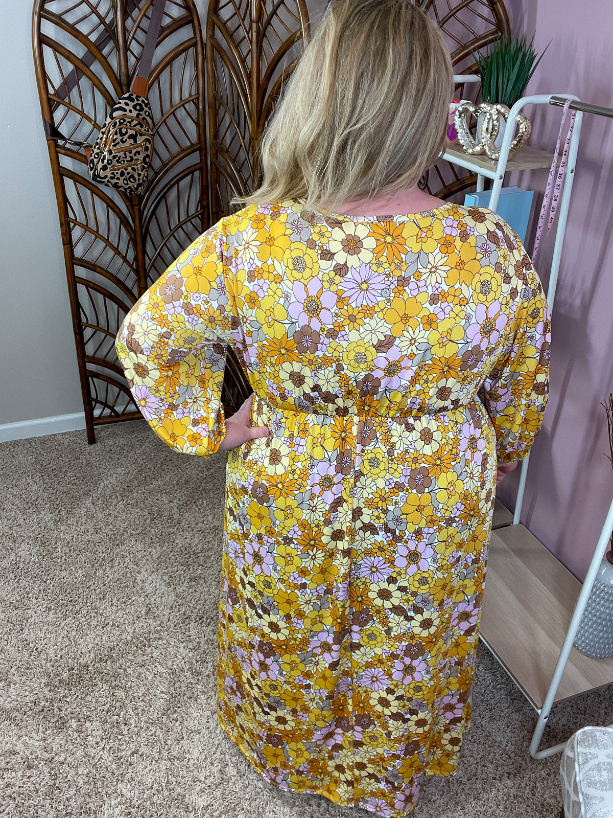 Well Hello Sunshine Maxi Dress - Happy Floral