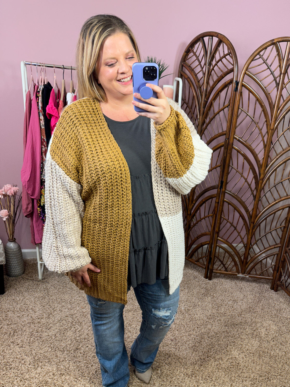 Wonders of the World Chunky Knit Cardigan