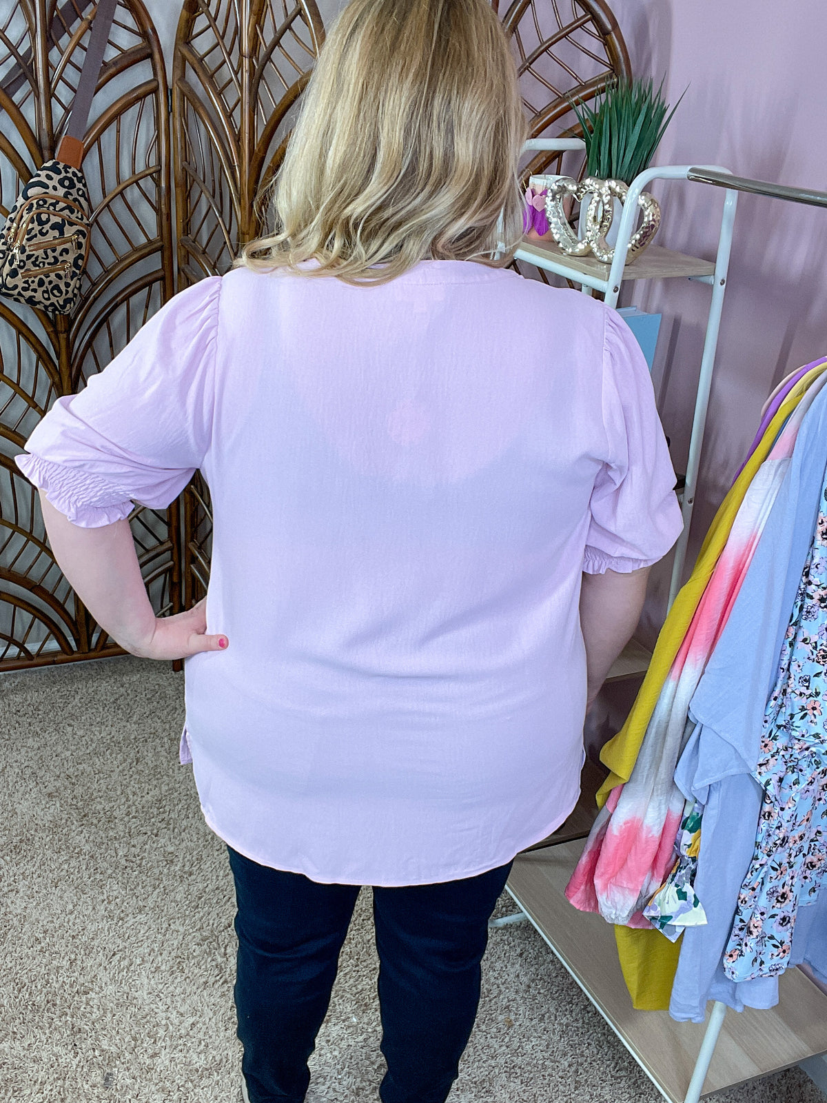 To the Point Top - Blush