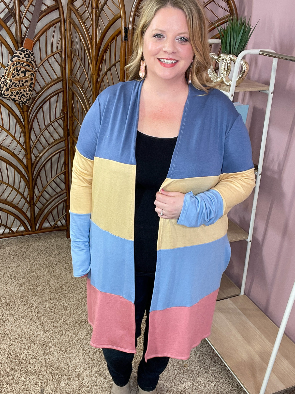 Easter Egg Huntin&#39; Colorblock Cardigan