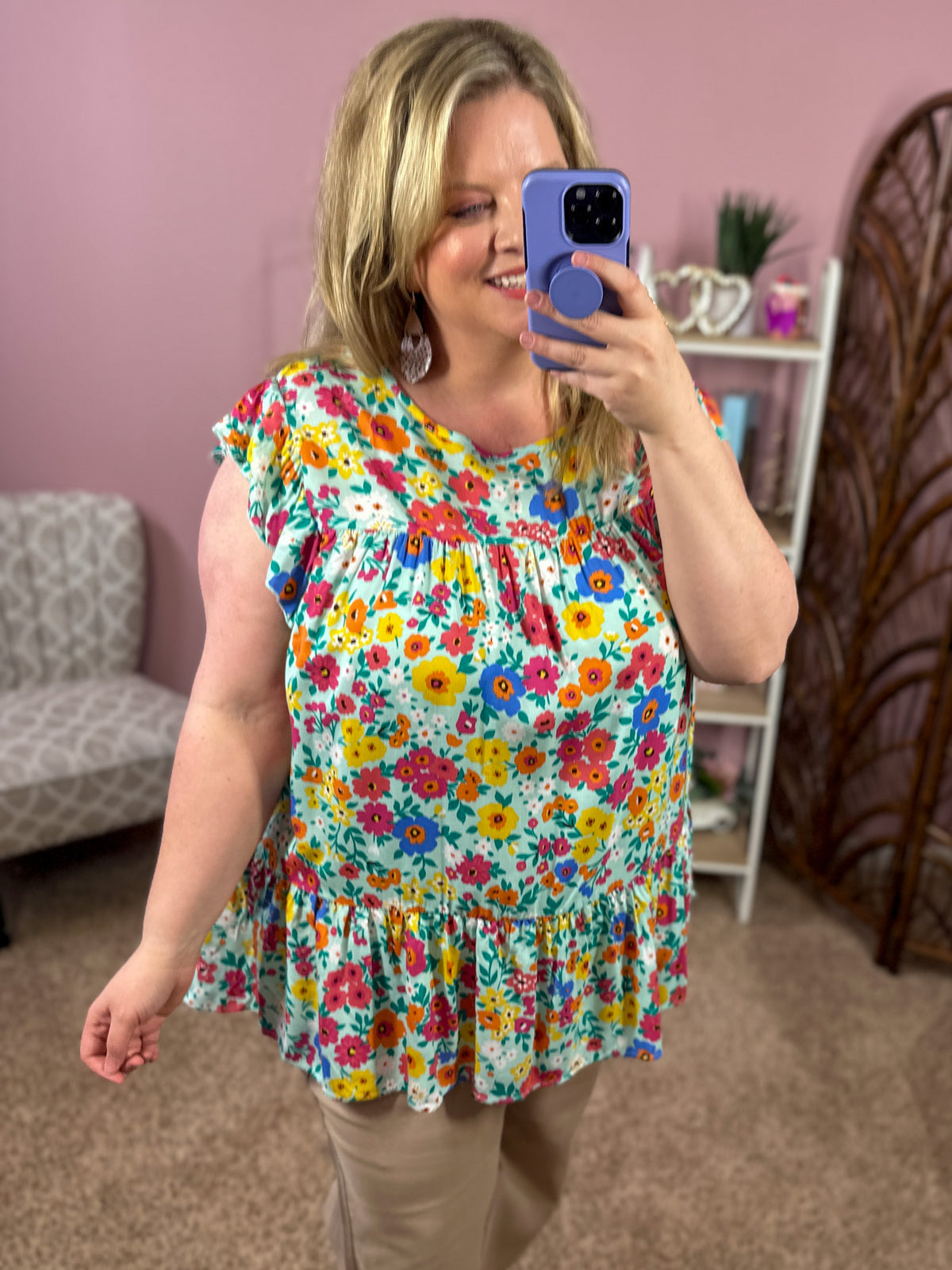 Not So Fast Woven Top