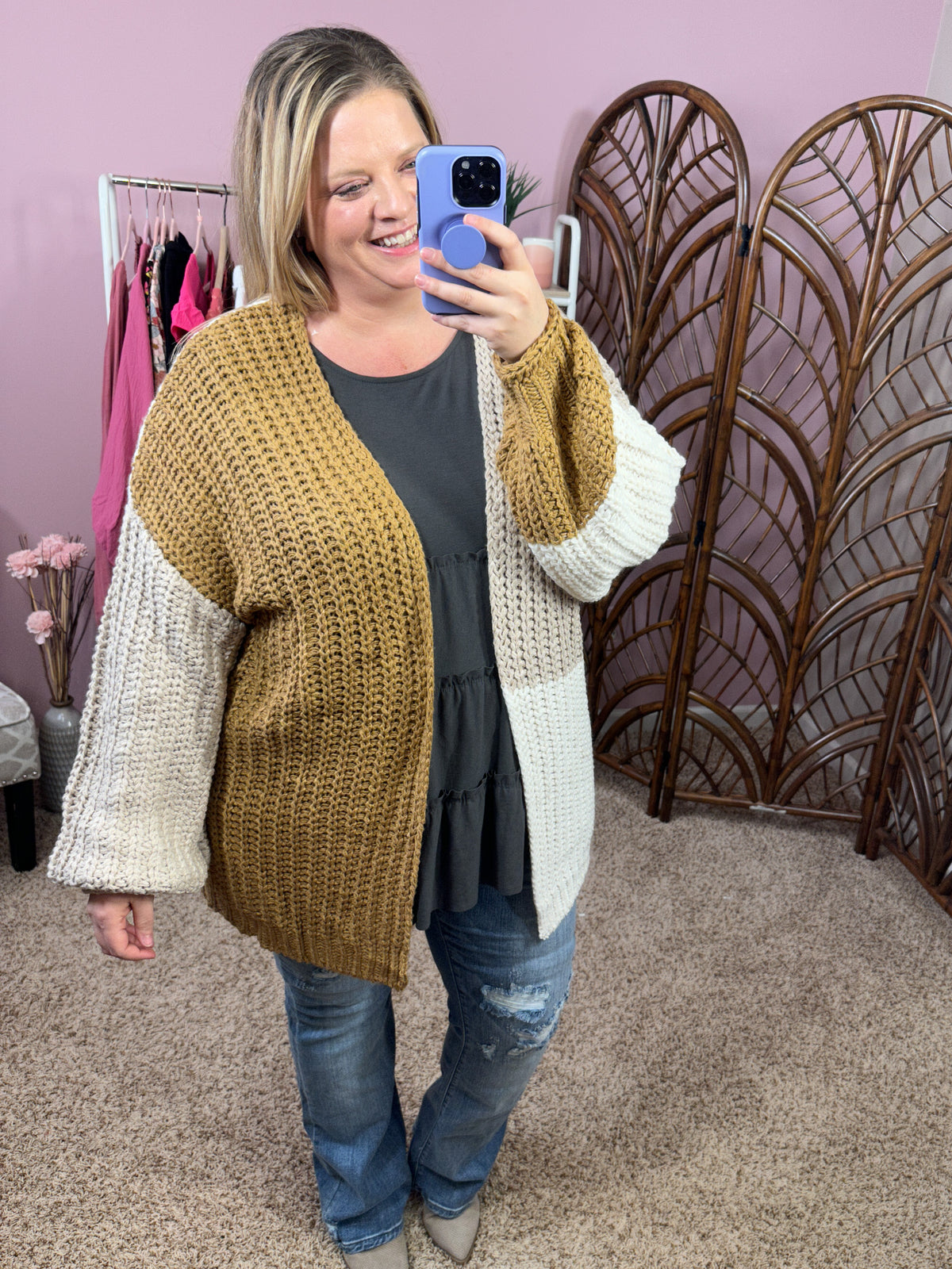 Wonders of the World Chunky Knit Cardigan